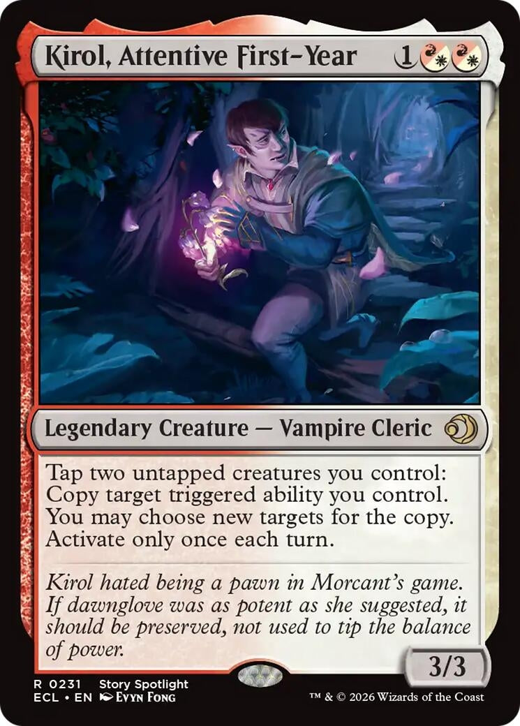 Image for Kirol, Attentive First-Year (231) - Magic: The Gathering