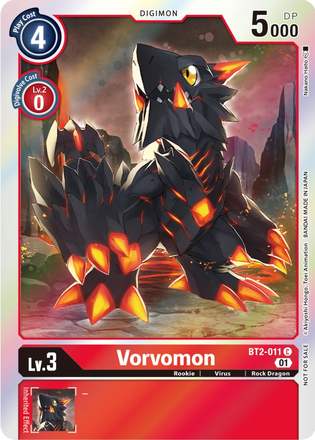 Vorvomon [BT2-011] (ST-11 Special Entry Pack) [Release Special Booster Promos] | Red Riot Games CA