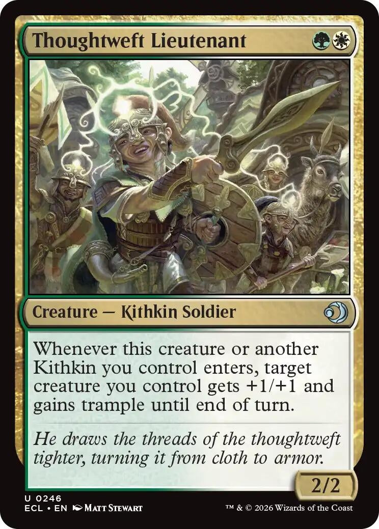 Image for Thoughtweft Lieutenant (246) - Magic: The Gathering