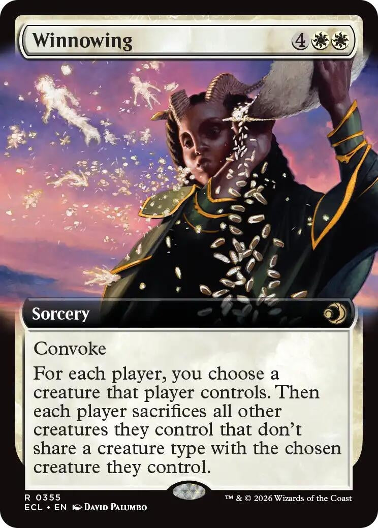 Image for Winnowing (Extended Art) (355) - Magic: The Gathering