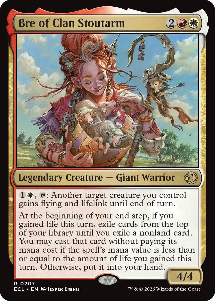 Image for Bre of Clan Stoutarm (207) - Magic: The Gathering