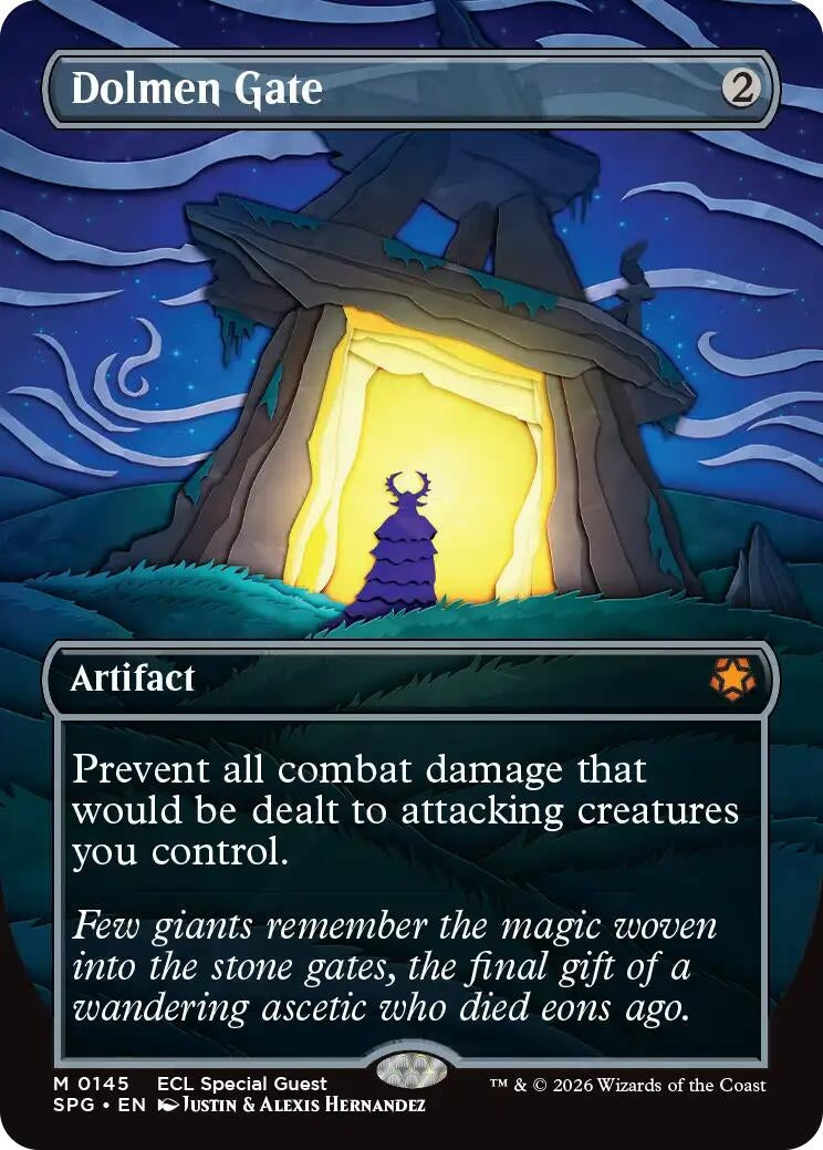 Image for Dolmen Gate (Borderless) (145) - Magic: The Gathering