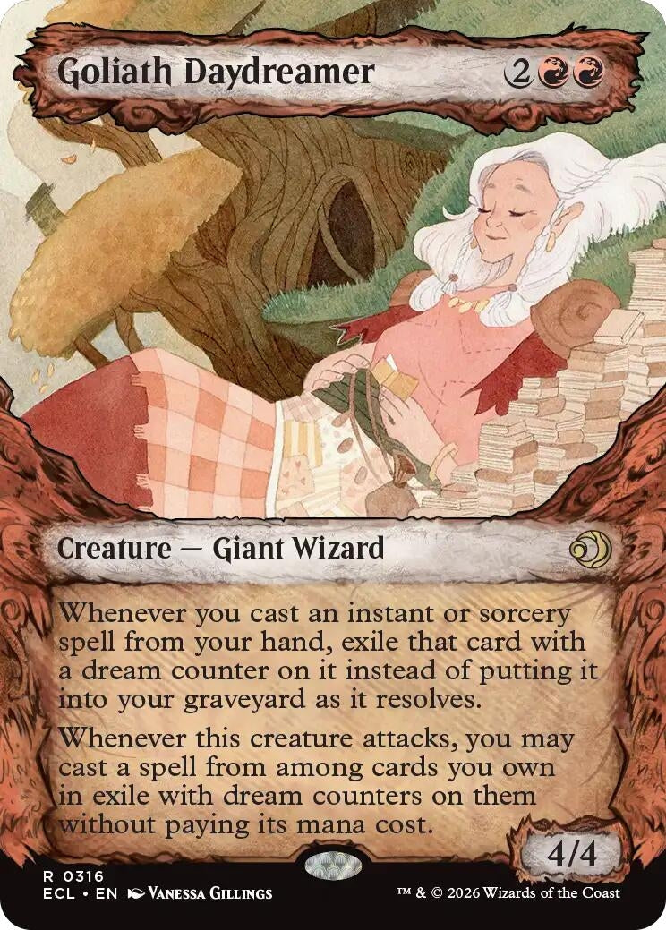 Image for Goliath Daydreamer (Showcase) (316) - Magic: The Gathering