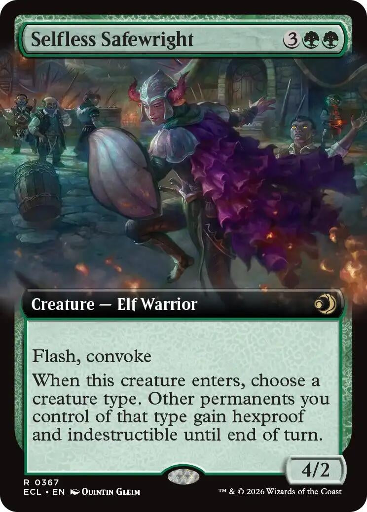 Image for Selfless Safewright (Extended Art) (367) - Magic: The Gathering