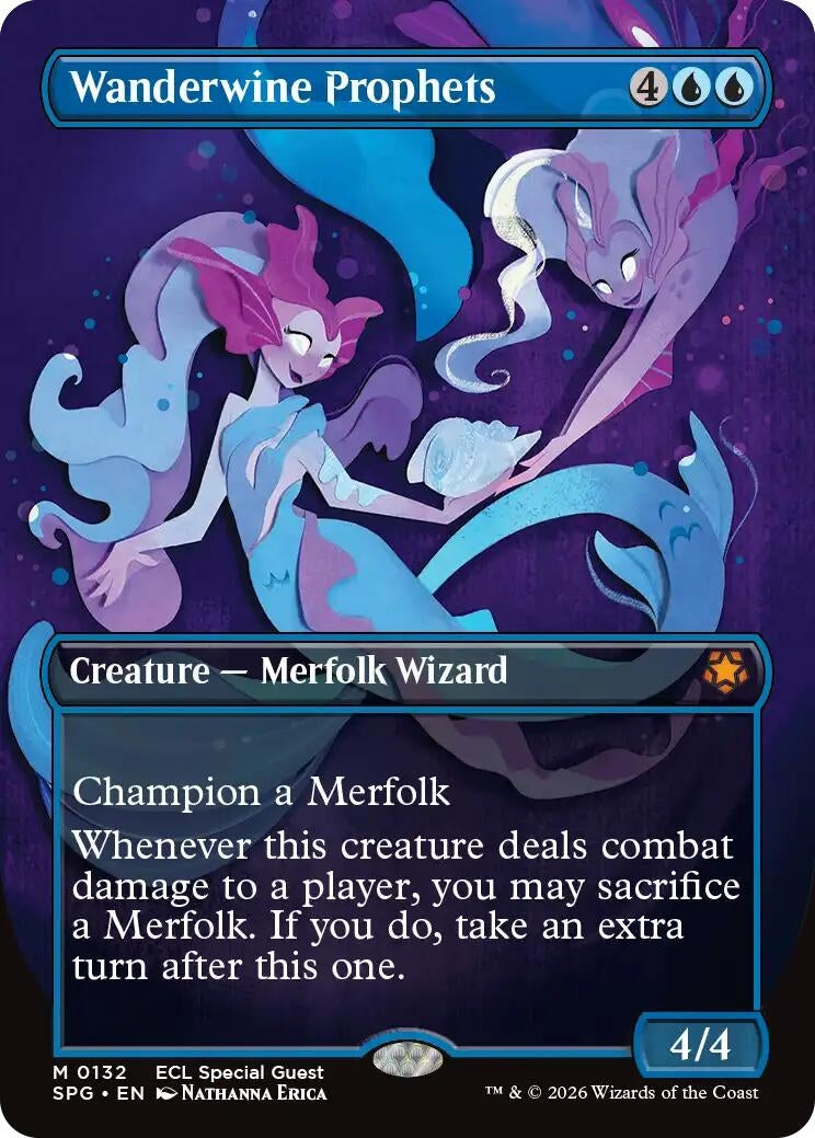 Image for Wanderwine Prophets (Borderless) (132) - Magic: The Gathering