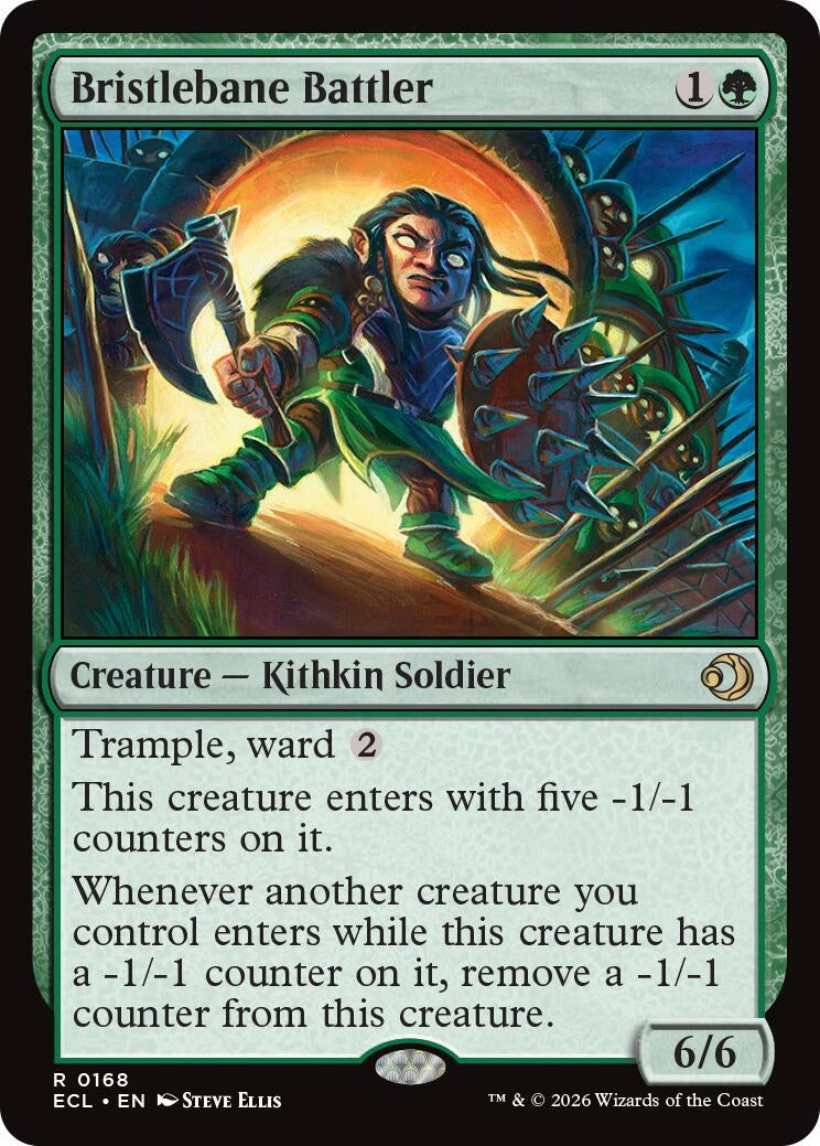 Image for Bristlebane Battler (168) - Magic: The Gathering