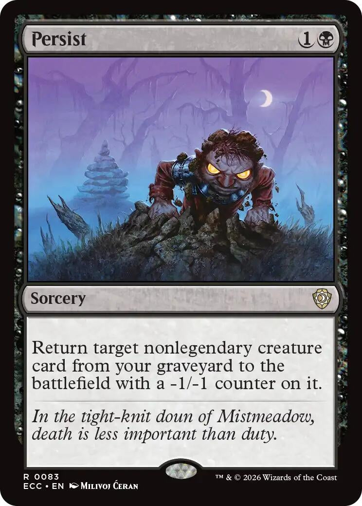 Image for Persist (83) - Magic: The Gathering