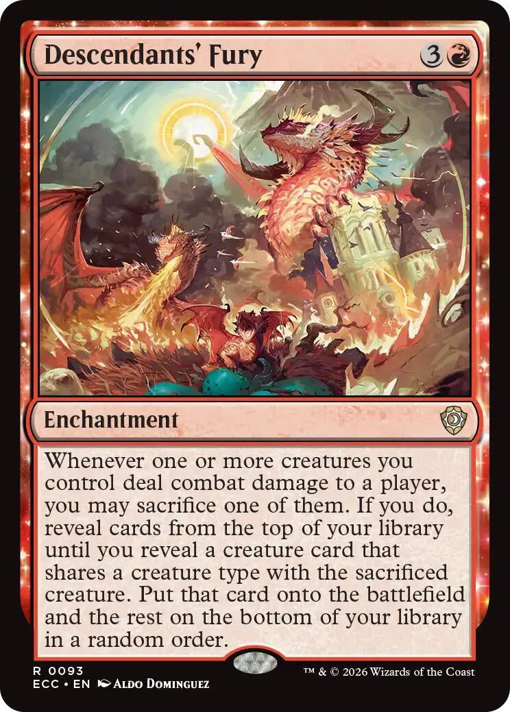Image for Descendants' Fury (93) - Magic: The Gathering