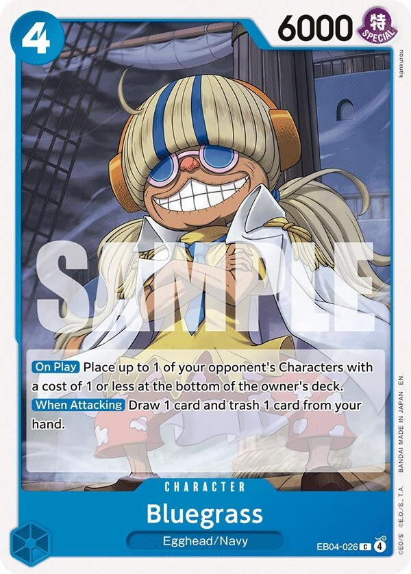 Image for Bluegrass (EB04-026) - One Piece Card Game