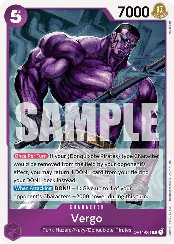 Image for Vergo (OP14-061) - One Piece Card Game