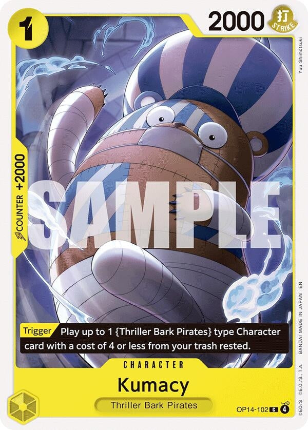 Image for Kumacy (OP14-102) - One Piece Card Game
