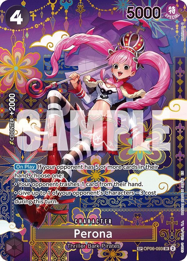 Image for Perona - OP06-093 (SP) (OP06-093) - One Piece Card Game
