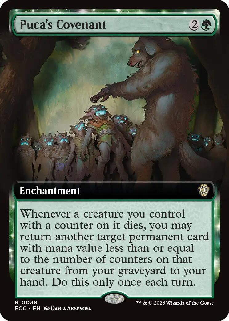 Image for Puca's Covenant (Extended Art) (38) - Magic: The Gathering