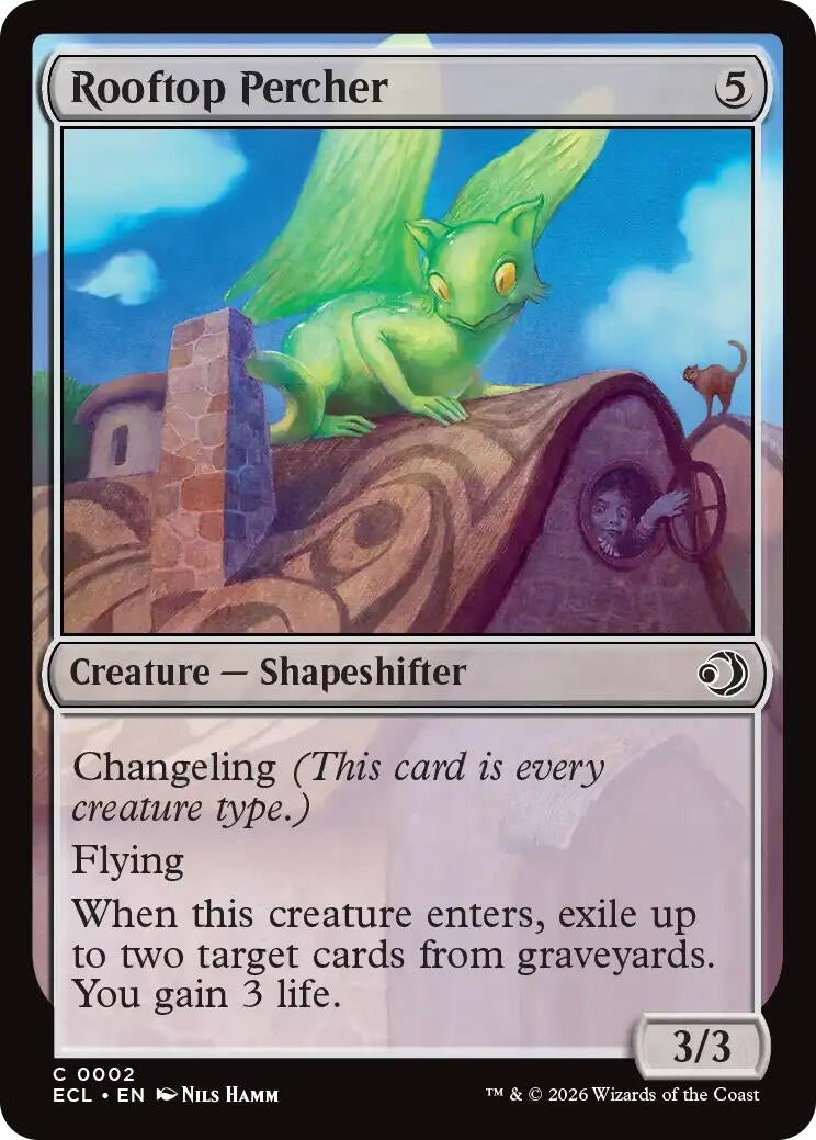 Image for Rooftop Percher (2) - Magic: The Gathering