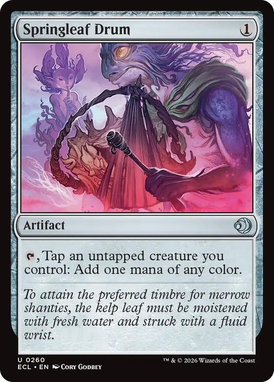 Image for Springleaf Drum (260) - Magic: The Gathering