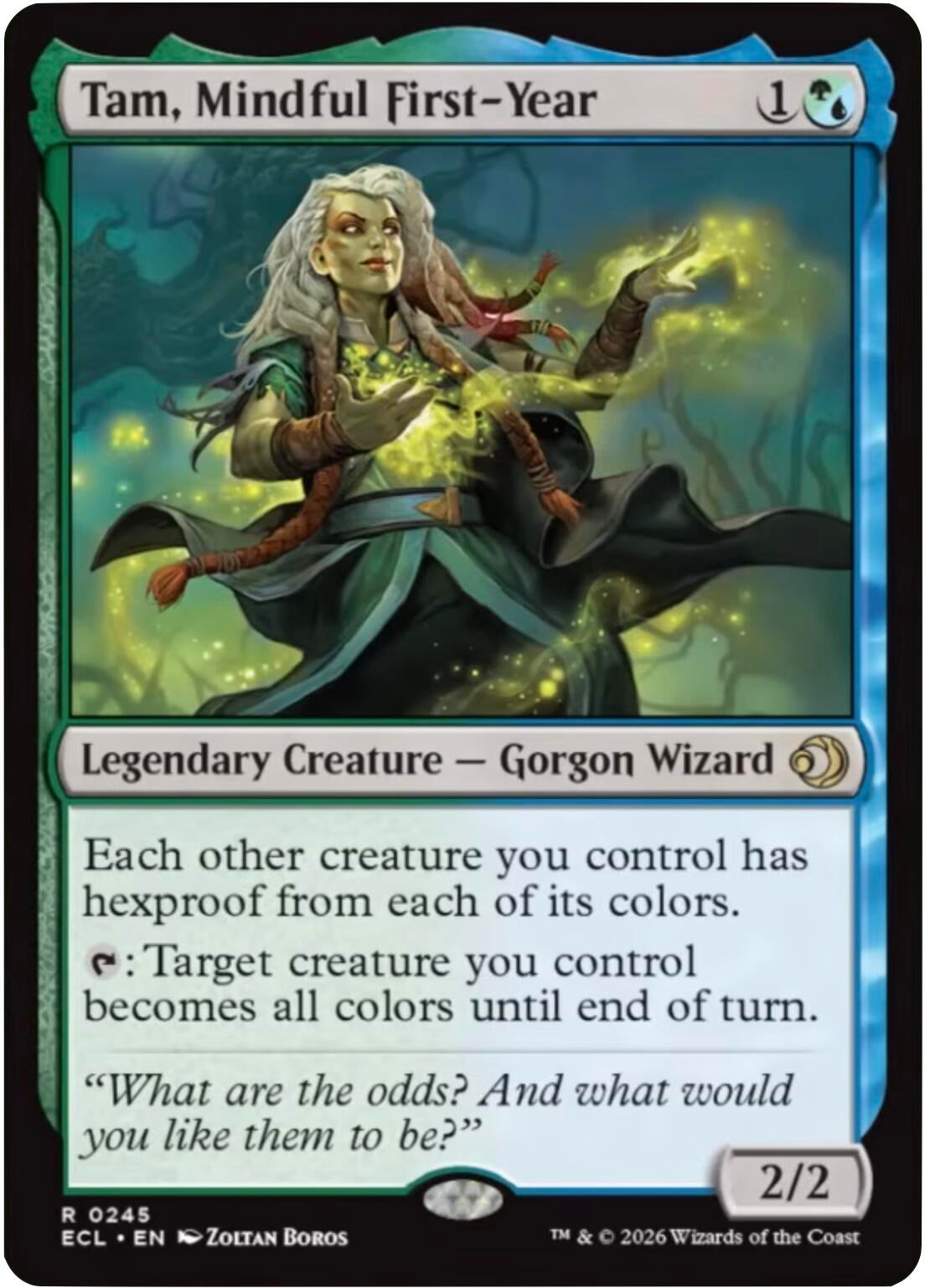 Image for Tam, Mindful First-Year (245) - Magic: The Gathering