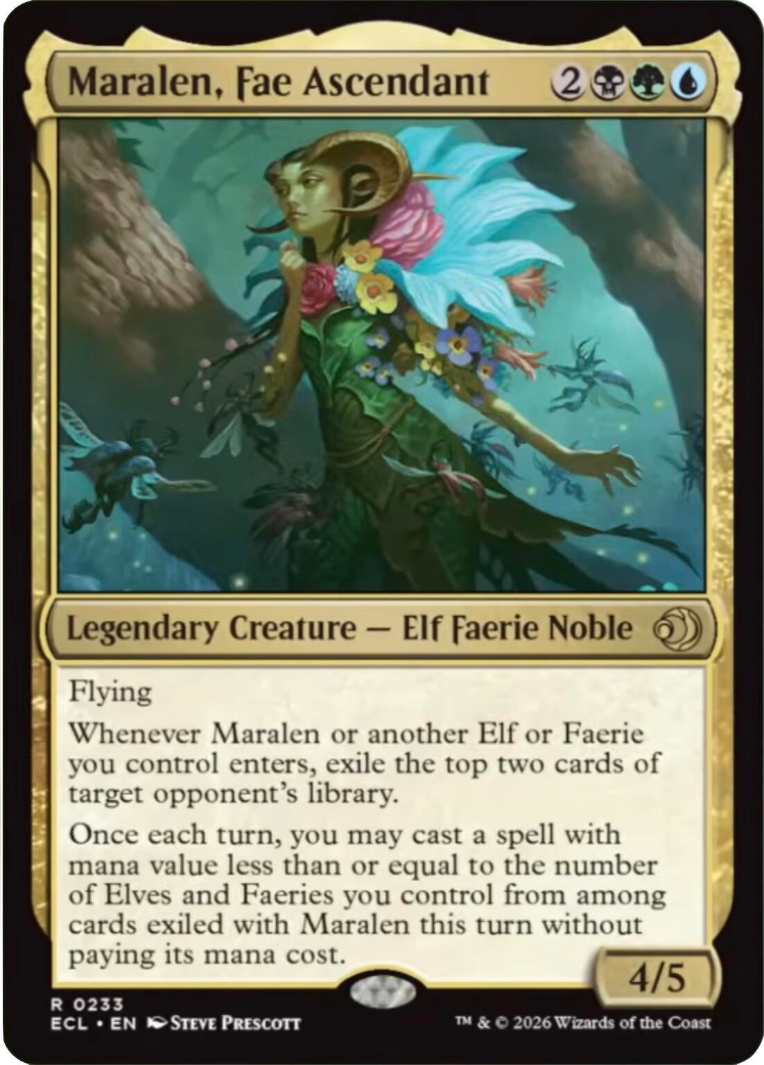 Image for Maralen, Fae Ascendant (233) - Magic: The Gathering