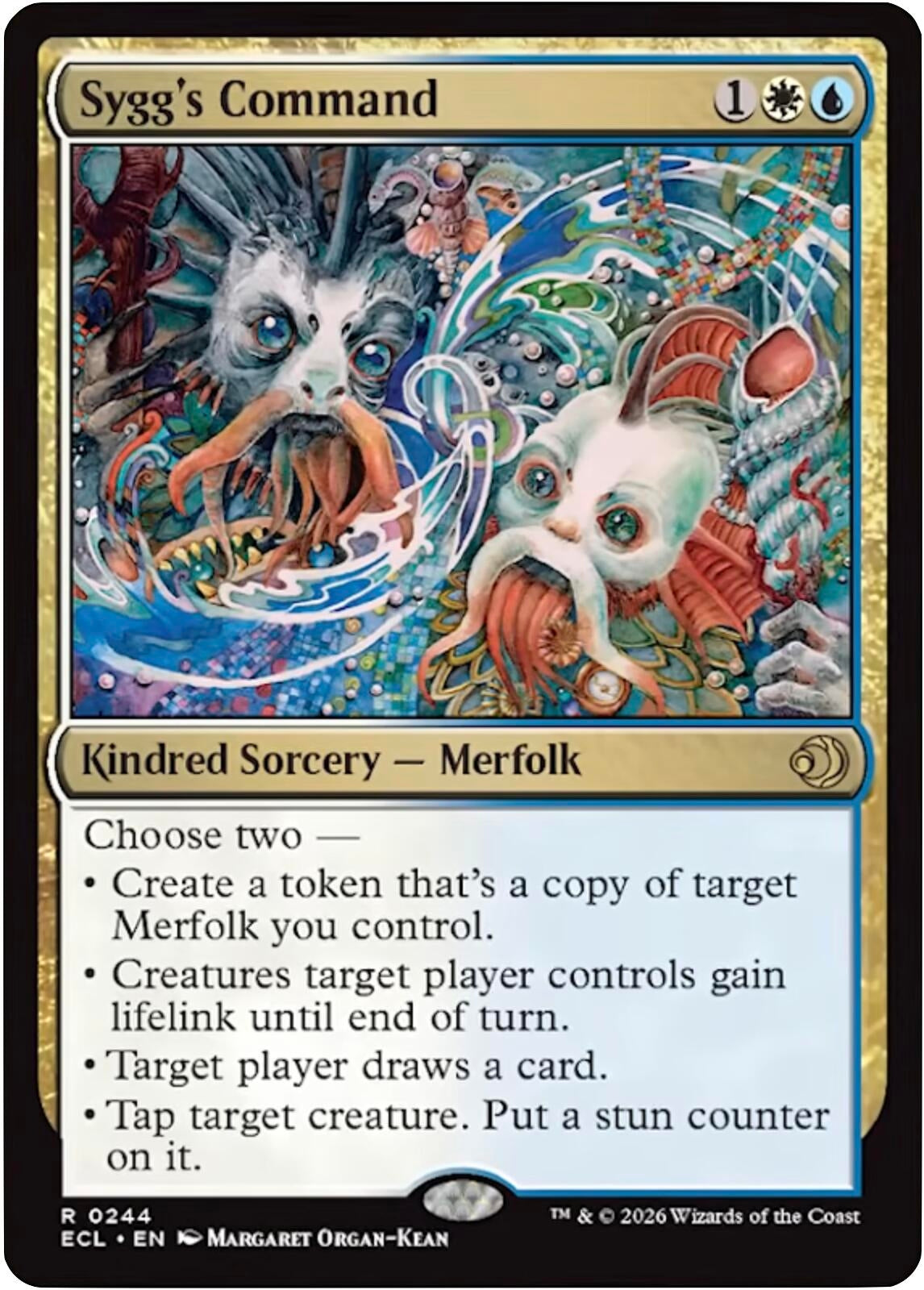 Image for Sygg's Command (244) - Magic: The Gathering