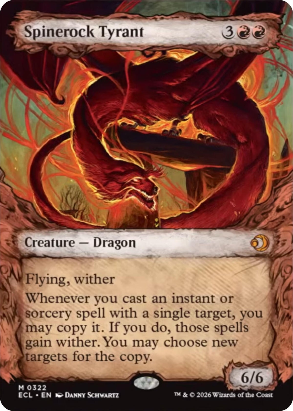 Image for Spinerock Tyrant (0322) (Showcase) (322) - Magic: The Gathering