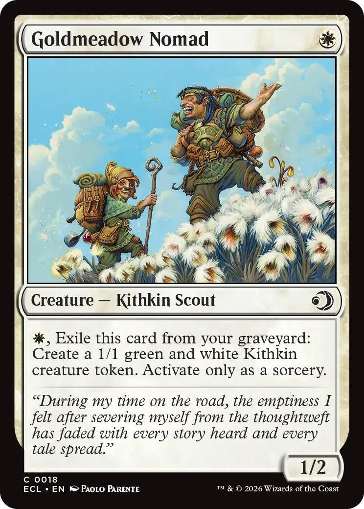 Image for Goldmeadow Nomad (18) - Magic: The Gathering