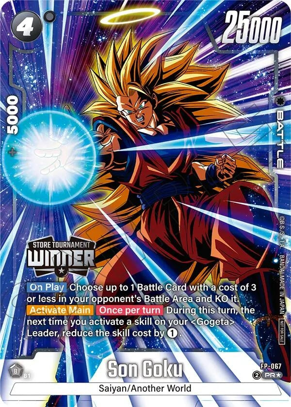 Image for Son Goku (Tournament Pack -Winner- 09) (FP-067) - Dragon Ball Super: Fusion World