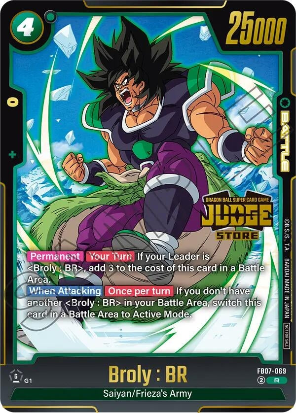 Image for Broly : BR (Judge Pack (Store Judge) 05) (FB07-069) - Dragon Ball Super: Fusion World