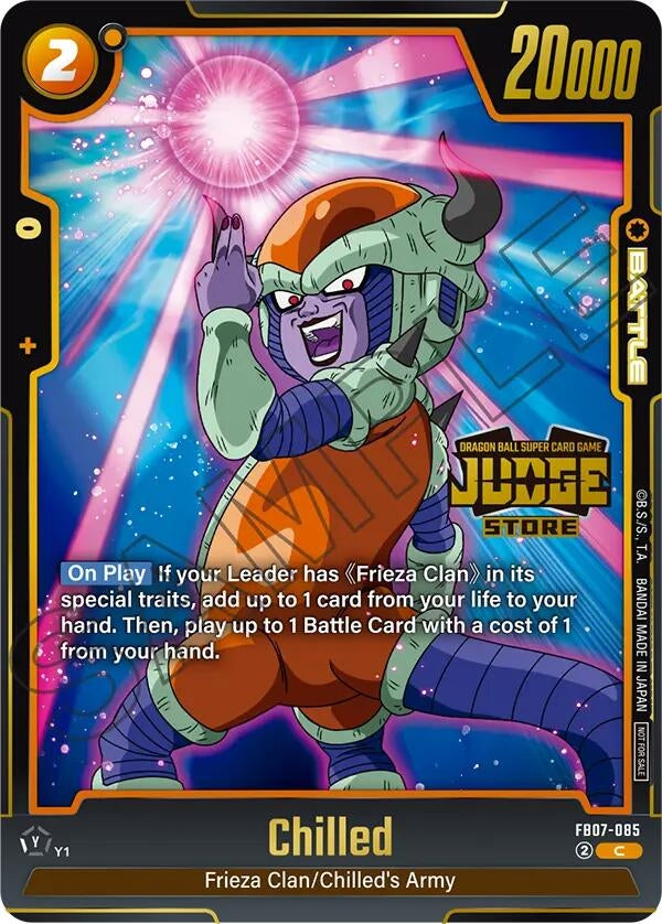 Image for Chilled (Judge Pack (Store Judge) 05) (FB07-085) - Dragon Ball Super: Fusion World