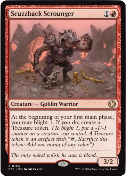 Image for Scuzzback Scrounger (153) - Magic: The Gathering