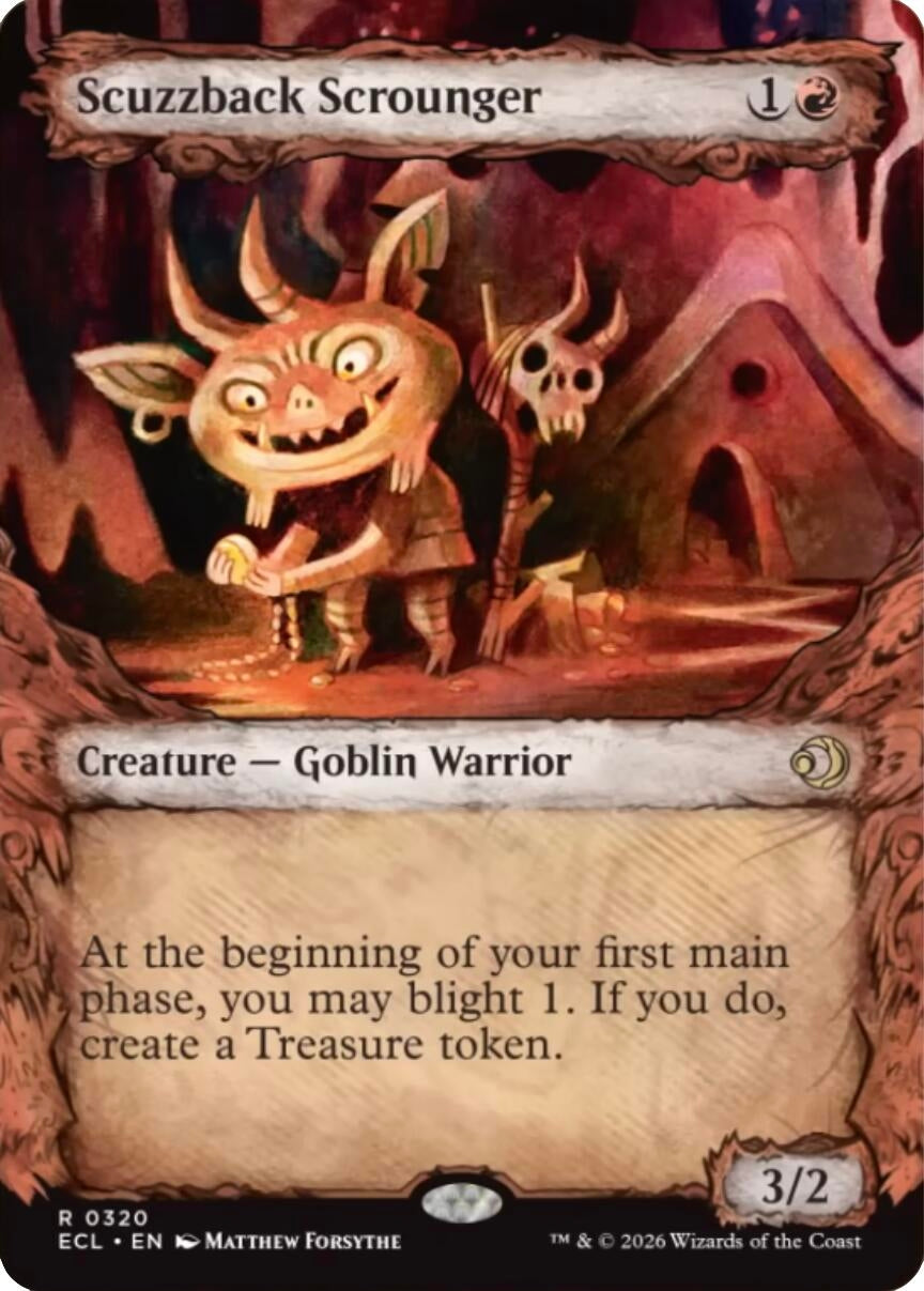 Image for Scuzzback Scrounger (Showcase) (320) - Magic: The Gathering