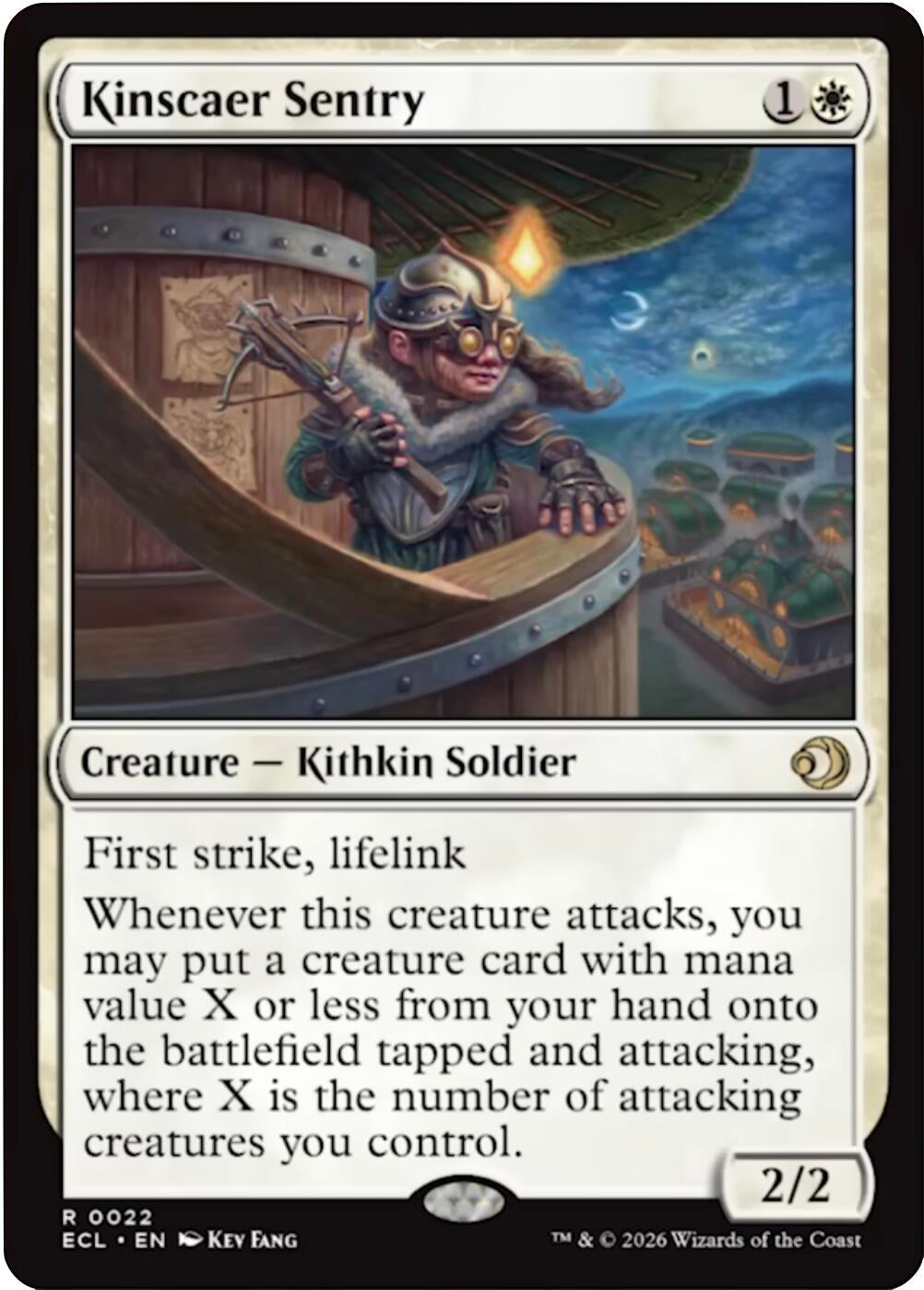 Image for Kinscaer Sentry (22) - Magic: The Gathering