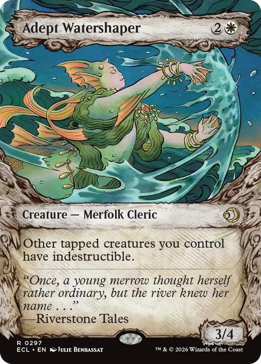 Image for Adept Watershaper (Showcase) (297) - Magic: The Gathering