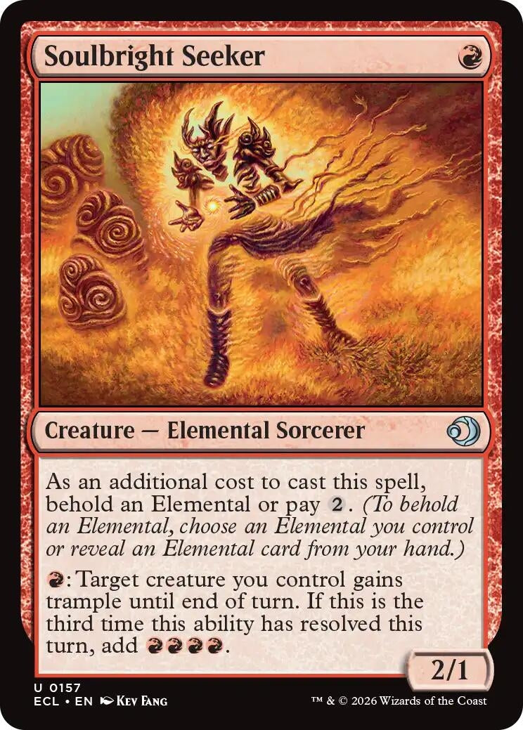 Image for Soulbright Seeker (157) - Magic: The Gathering