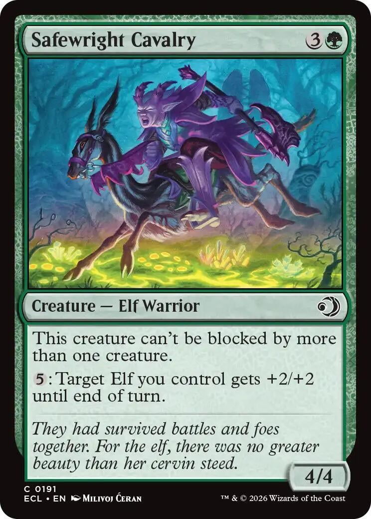 Image for Safewright Cavalry (191) - Magic: The Gathering
