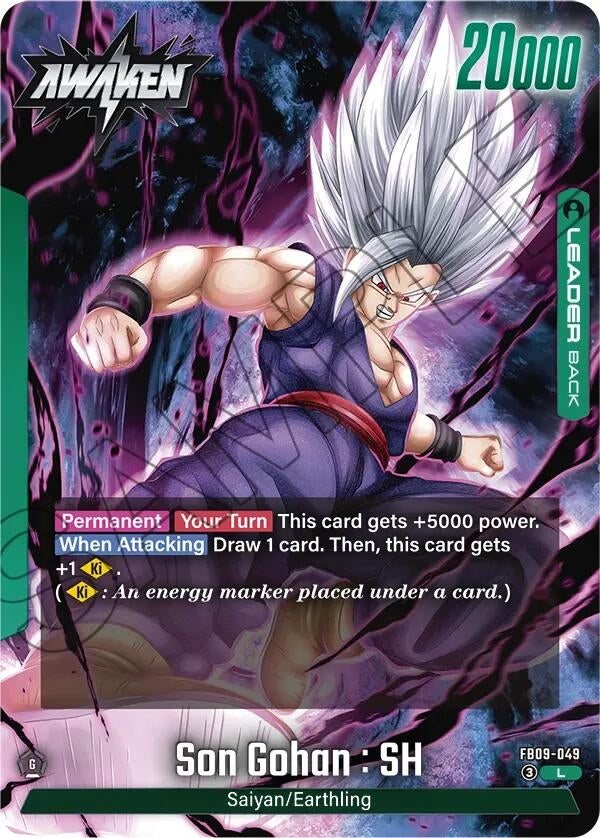 Image for Son Gohan : SH - FB09-049 (FB09-049) (Dual Evolution) - Dragon Ball Super: Fusion World