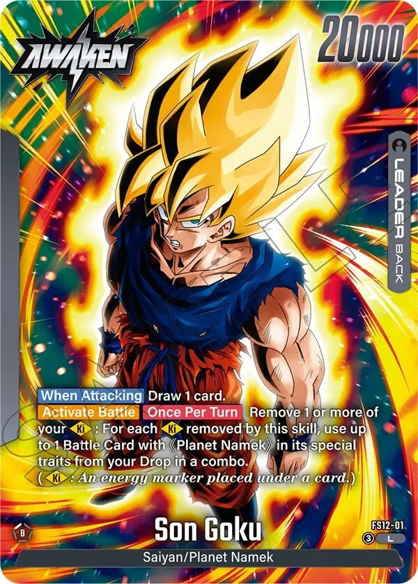 Image for Son Goku - FS12-01 (FS12-01) (Starter Deck EX: The Beat of Ki) - Dragon Ball Super: Fusion World