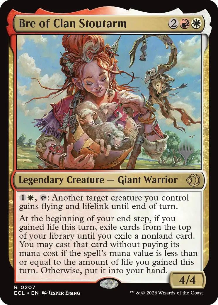 Image for Bre of Clan Stoutarm (207) - Magic: The Gathering