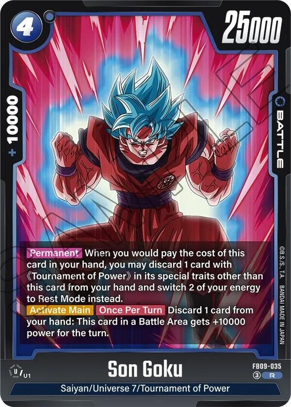 Image for Son Goku - FB09-035 (FB09-035) (Dual Evolution) - Dragon Ball Super: Fusion World