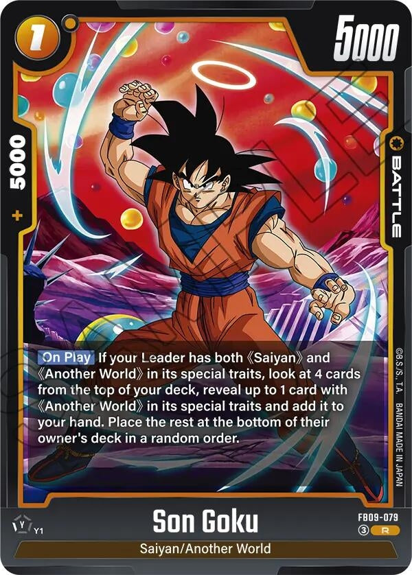 Image for Son Goku - FB09-079 (FB09-079) (Dual Evolution) - Dragon Ball Super: Fusion World