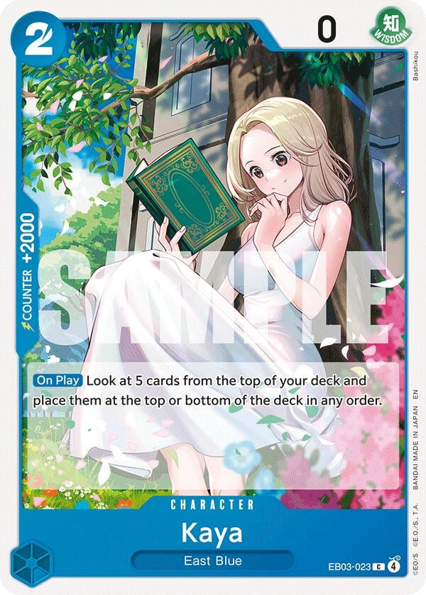 Image for Kaya (EB03-023) (Extra Booster: One Piece Heroines Edition) - One Piece Card Game
