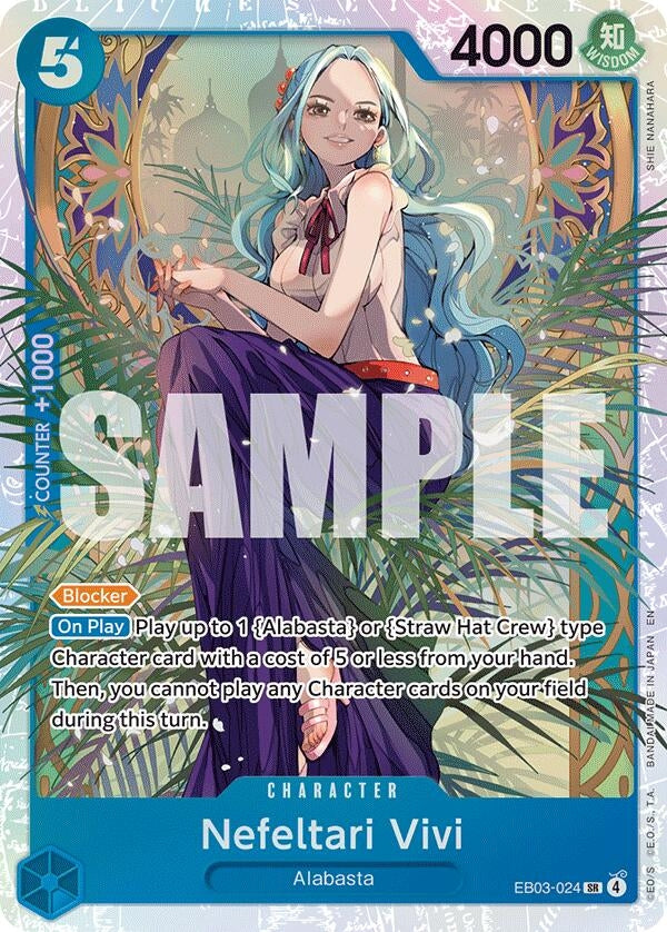 Image for Nefeltari Vivi (024) (EB03-024) (Extra Booster: One Piece Heroines Edition) - One Piece Card Game