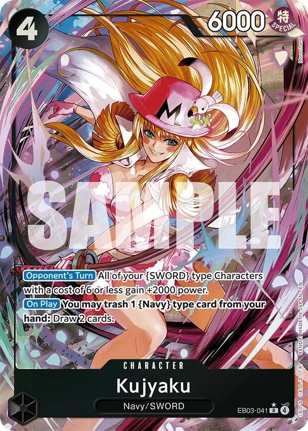 Image for Kujyaku (Alternate Art) (EB03-041) (Extra Booster: One Piece Heroines Edition) - One Piece Card Game