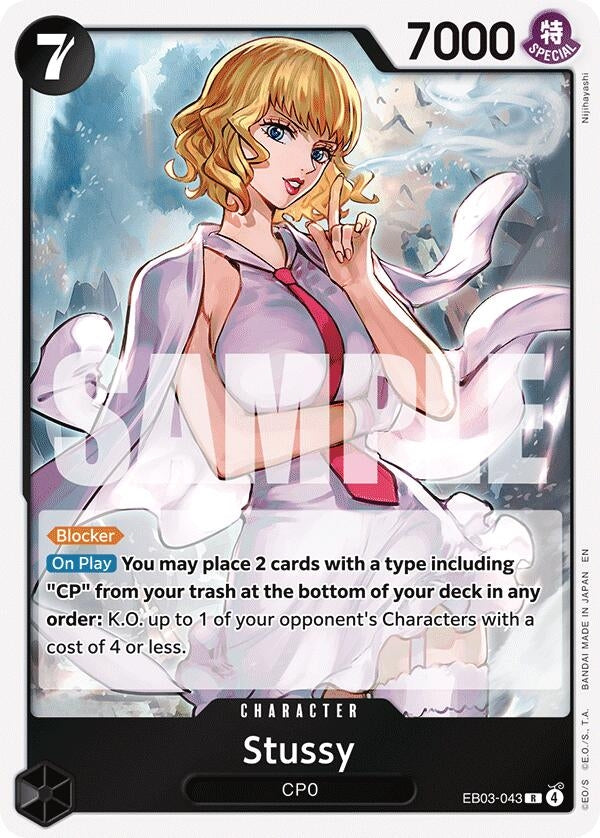 Image for Stussy (EB03-043) (Extra Booster: One Piece Heroines Edition) - One Piece Card Game