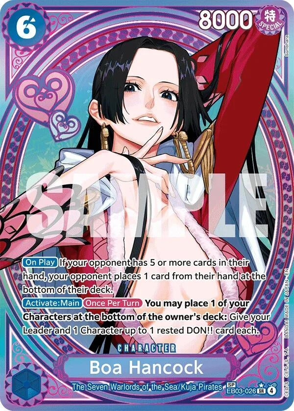 Image for Boa Hancock (SP) (EB03-026) (Extra Booster: One Piece Heroines Edition) - One Piece Card Game