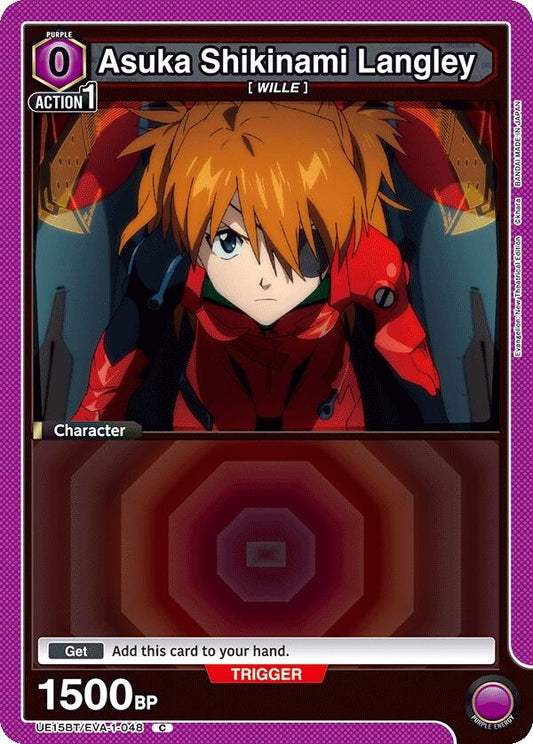 Image for Asuka Shikinami Langley (048) (UE15BT/EVA-1-048) - Union Arena