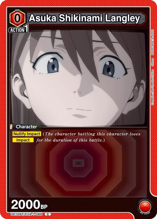 Image for Asuka Shikinami Langley (086) (UE15BT/EVA-1-086) - Union Arena