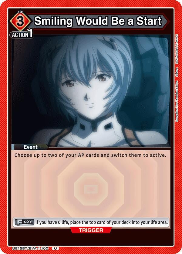 Image for Smiling Would Be a Start (UE15BT/EVA-1-100) - Union Arena