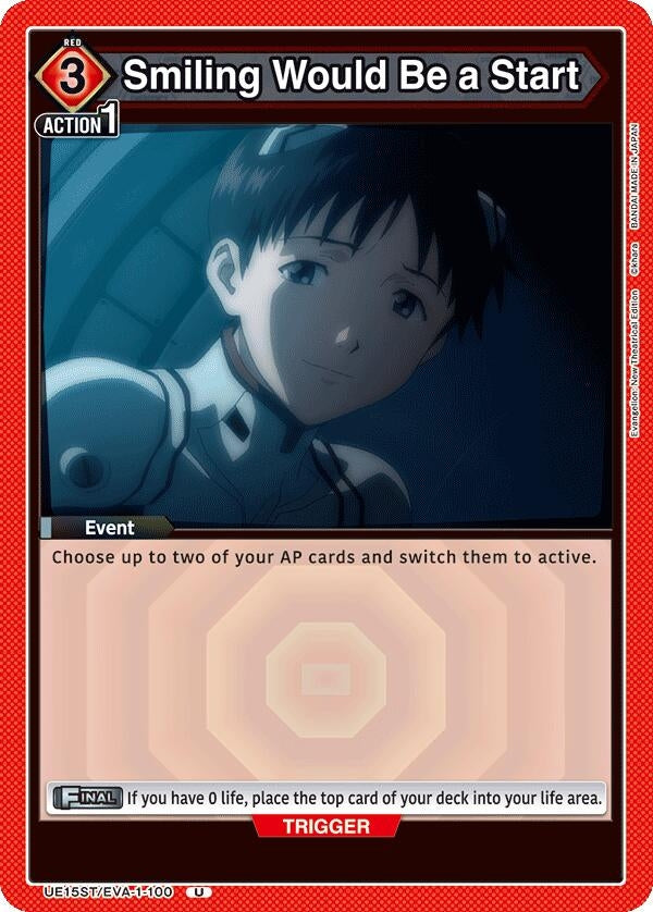 Image for Smiling Would Be a Start (UE15ST/EVA-1-100) - Union Arena
