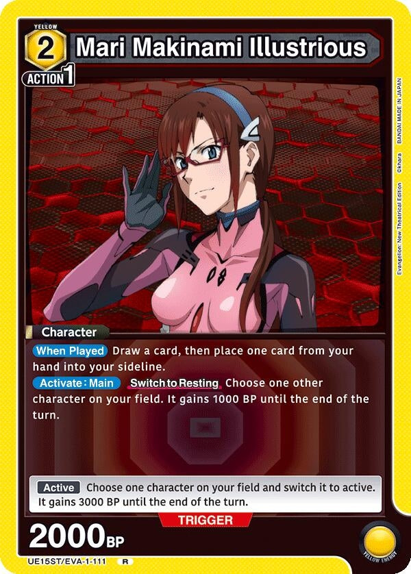 Image for Mari Makinami Illustrious (UE15ST/EVA-1-111) - Union Arena