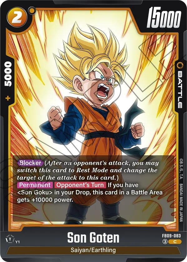 Image for Son Goten (FB09-083) (Dual Evolution) - Dragon Ball Super: Fusion World