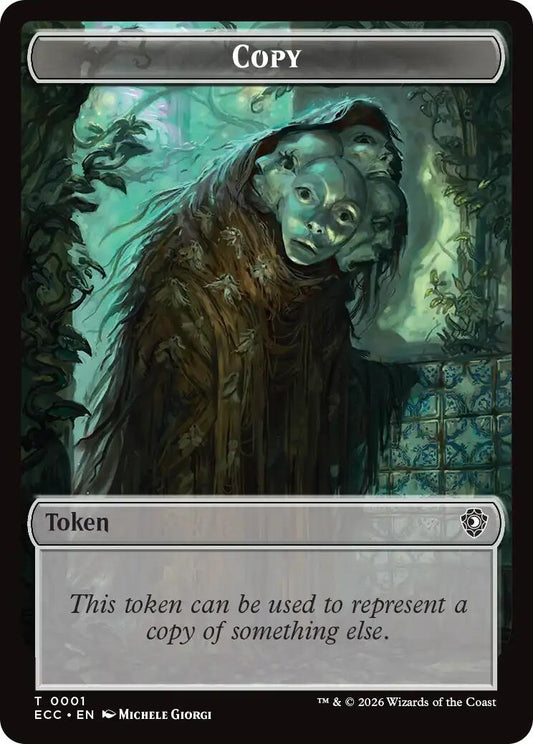Image for Copy // Plant Double-Sided Token (1 // 5) - Magic: The Gathering